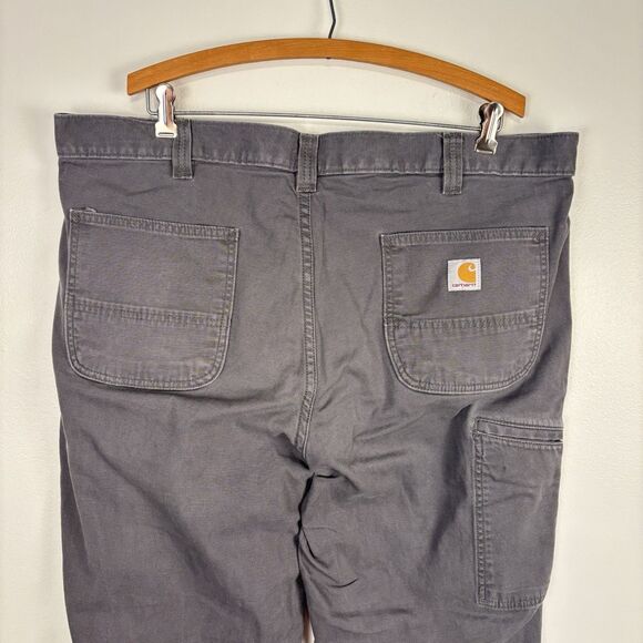 Carhartt Gray Rugged Flex Rigby Relaxed Fit Pant Pants Men's Size 40 x 34 - Picture 9 of 12